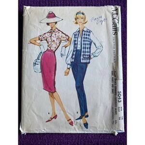 McCalls 5043 dress top pants sz 16